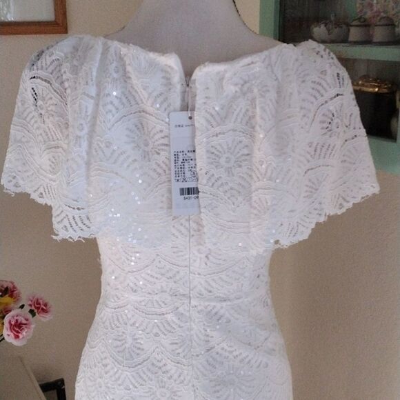NWT SSXR White Lace Dress - Picture 7 of 14